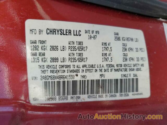 CHRYSLER PACIFICA TOURING, 2A8GM68X48R641590