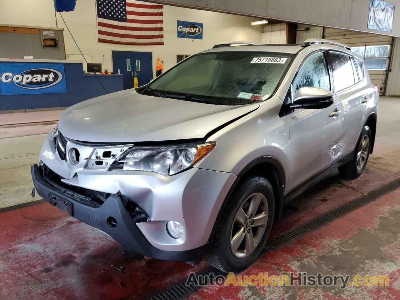 2015 TOYOTA RAV4 XLE, 2T3RFREV3FW360625