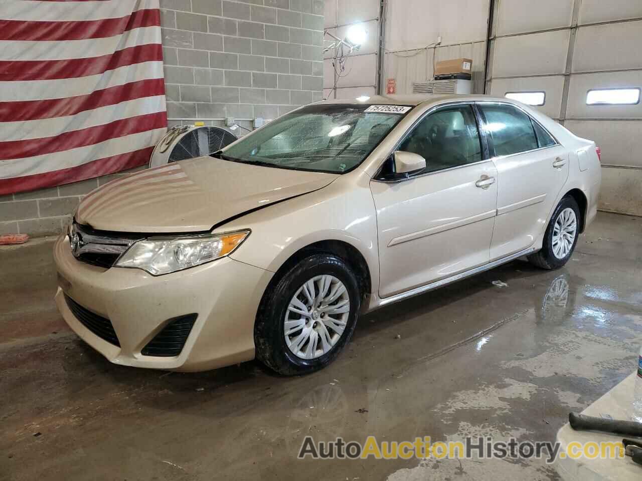 2012 TOYOTA CAMRY BASE, 4T4BF1FK6CR258902