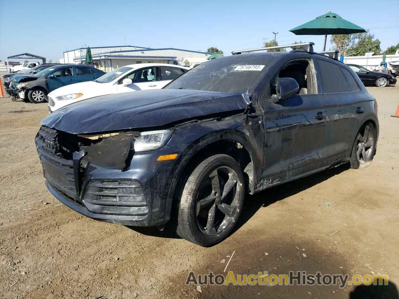 2020 AUDI Q5 TITANIUM PREMIUM PLUS, WA1ENAFY4L2075345