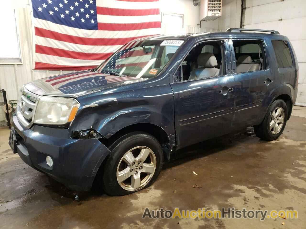 2011 HONDA PILOT EXLN, 5FNYF4H7XBB057417