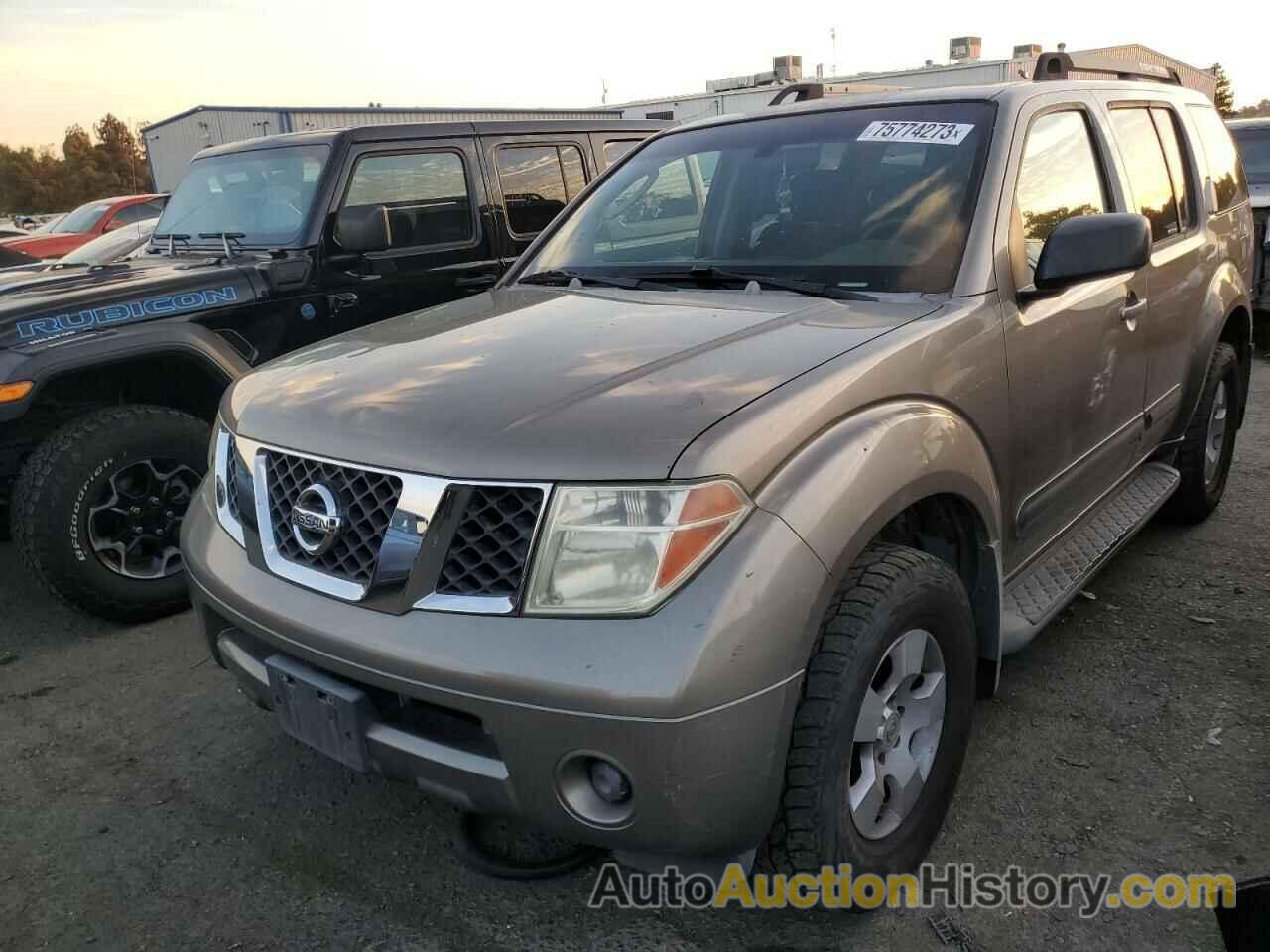 NISSAN PATHFINDER LE, 5N1AR18W55C760807