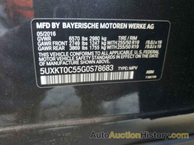 BMW X5 XDR40E, 5UXKT0C55G0S78683