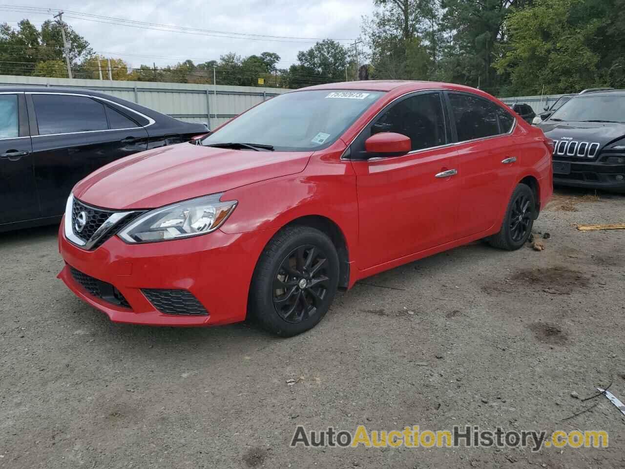 2018 NISSAN SENTRA S, 3N1AB7AP1JL617305