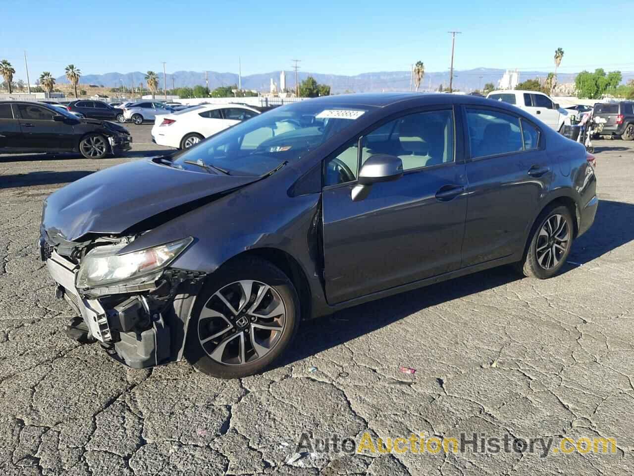 2013 HONDA CIVIC EX, 19XFB2F8XDE249609