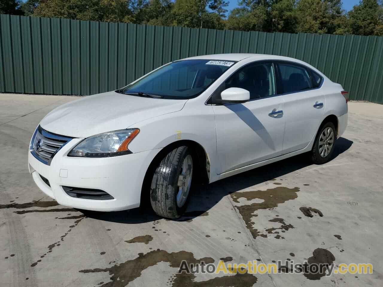 2015 NISSAN SENTRA S, 3N1AB7AP0FL665112