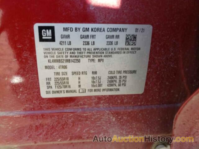 BUICK ENCORE PREFERRED, KL4MMBS21MB142250
