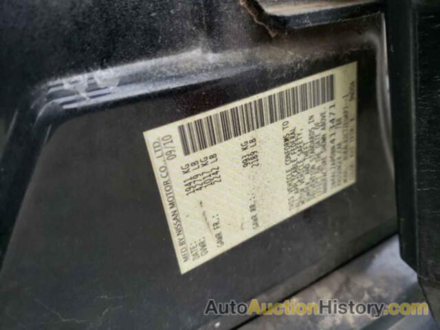 NISSAN ALTIMA BASE, 1N4AL2AP0BN413471