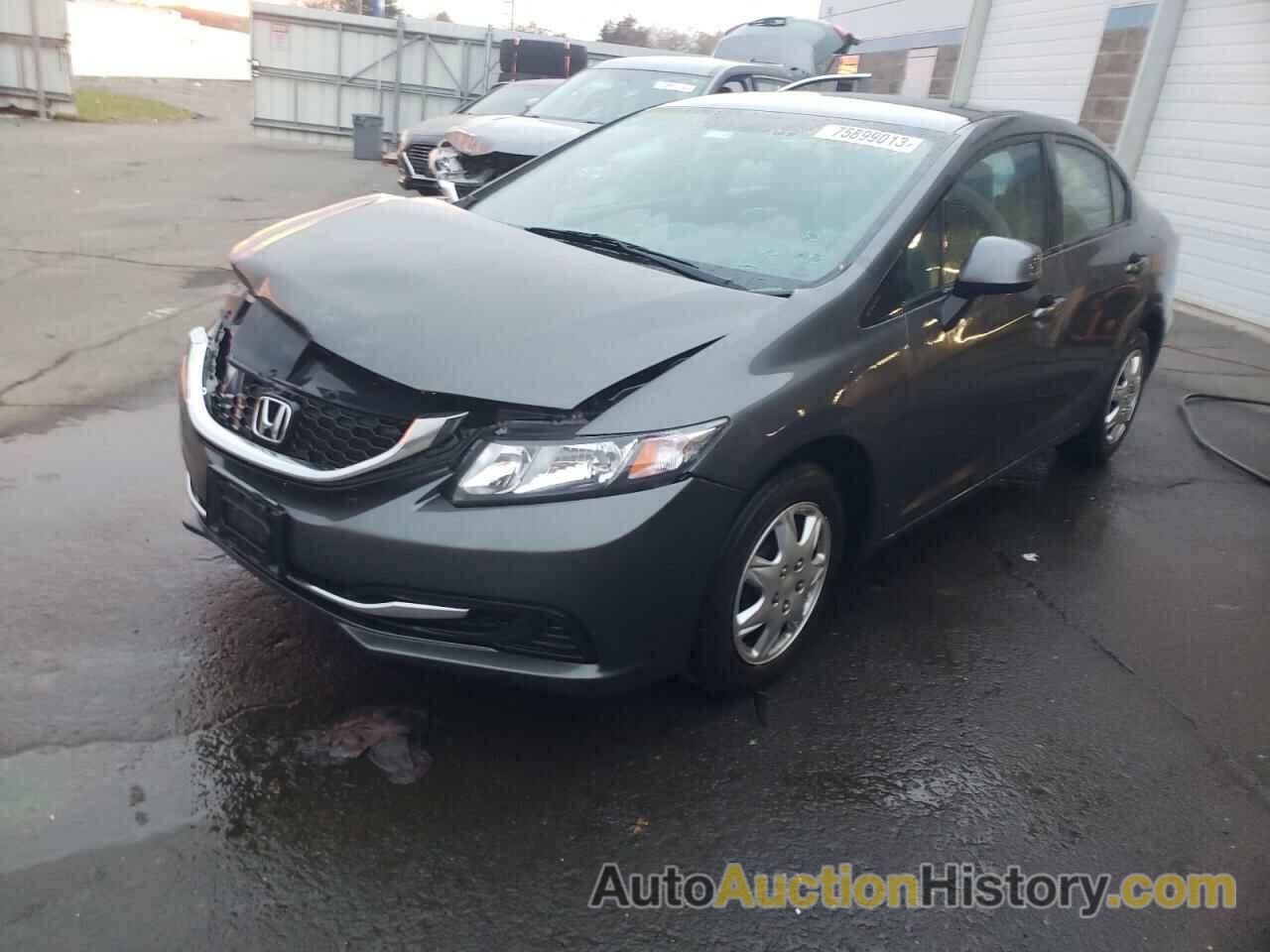 2013 HONDA CIVIC LX, 2HGFB2F5XDH565944