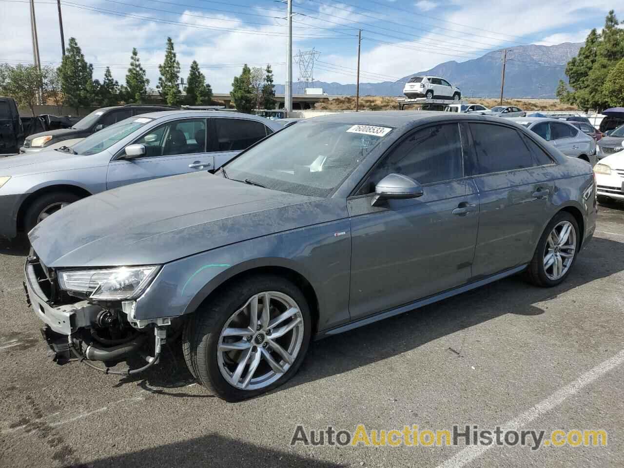 2017 AUDI A4 ULTRA PREMIUM, WAUKMAF49HN042742