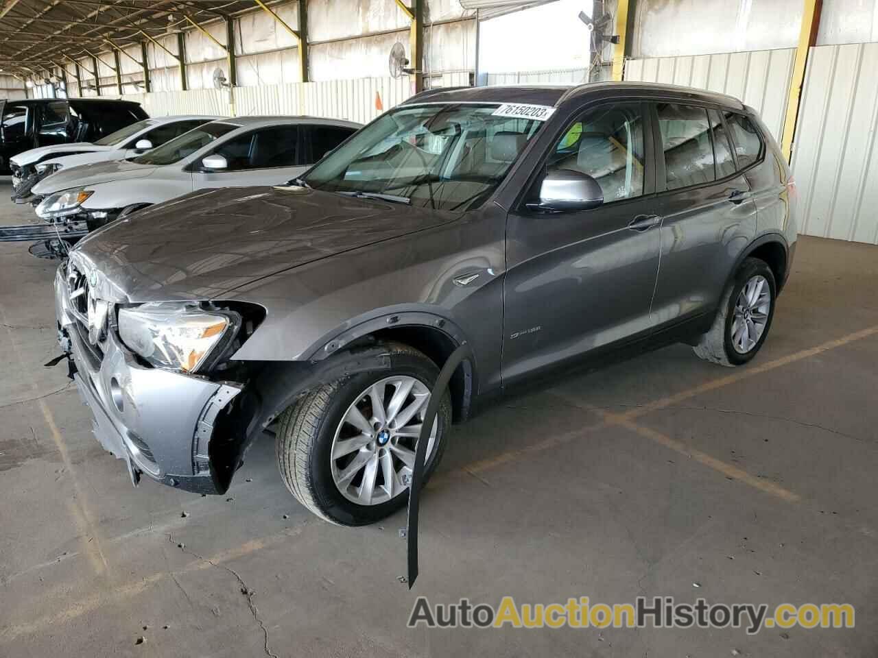 BMW X3 SDRIVE28I, 5UXWZ7C38H0V88349