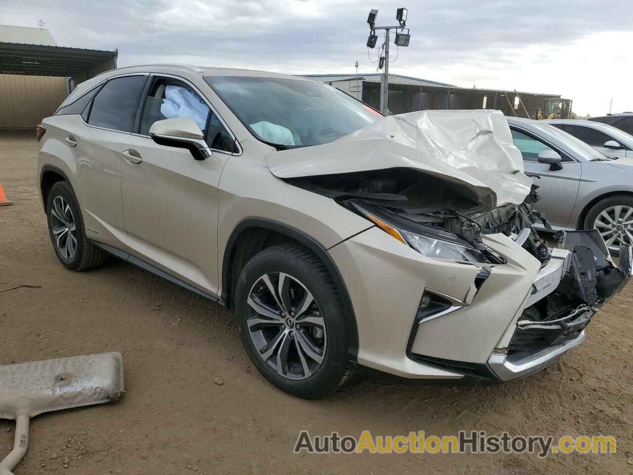 2019 LEXUS RX450 450H BASE, 2T2BGMCA5KC030499