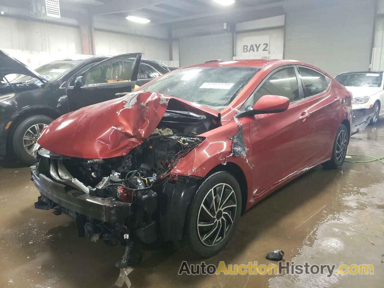 2012 HYUNDAI ELANTRA GLS, KMHDH4AE1CU282508