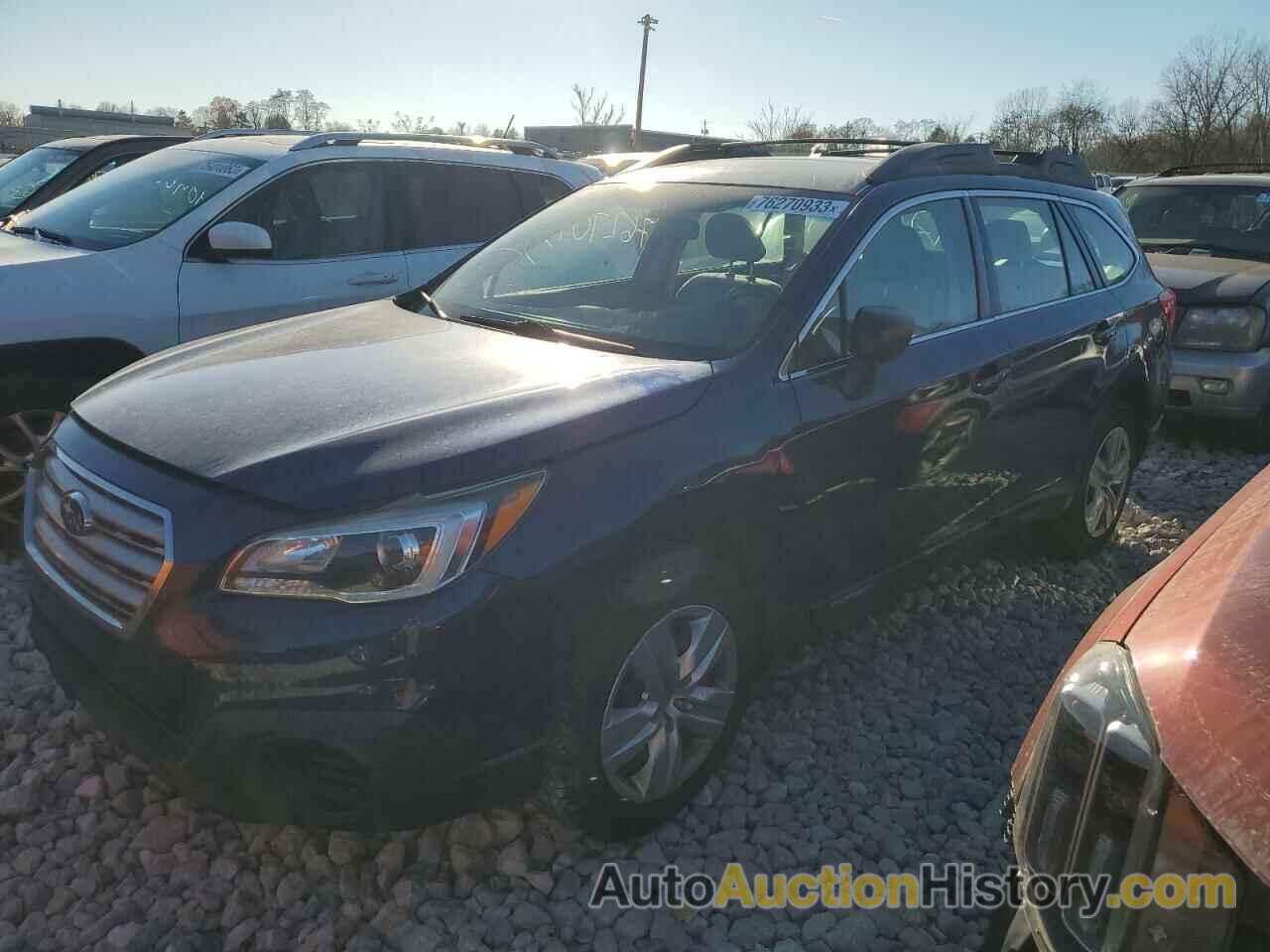 2016 SUBARU OUTBACK 2.5I, 4S4BSAAC4G3302980