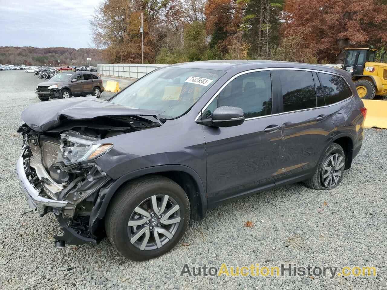 2021 HONDA PILOT EXL, 5FNYF5H55MB018869