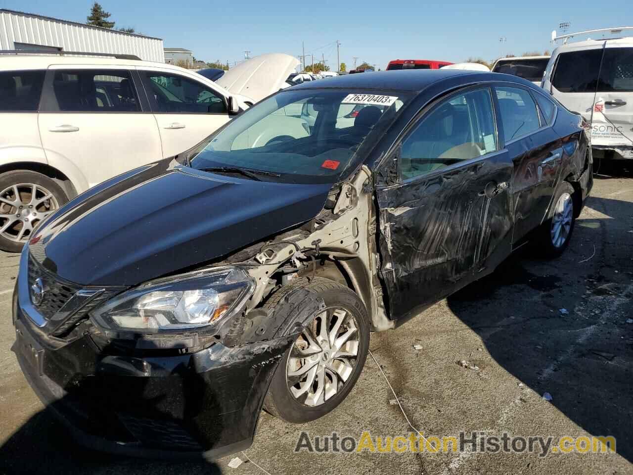 2018 NISSAN SENTRA S, 3N1AB7AP3JY306445