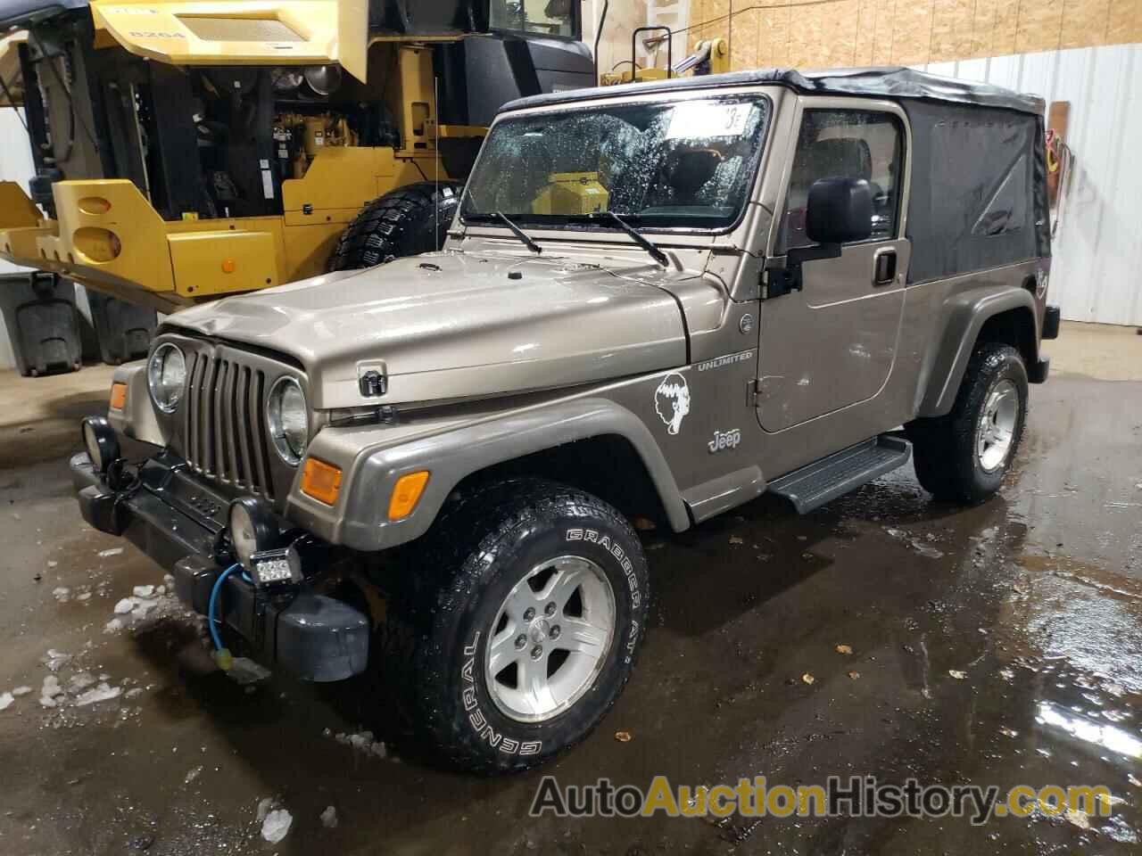 2005 JEEP WRANGLER UNLIMITED, 1J4FA44S95P324504