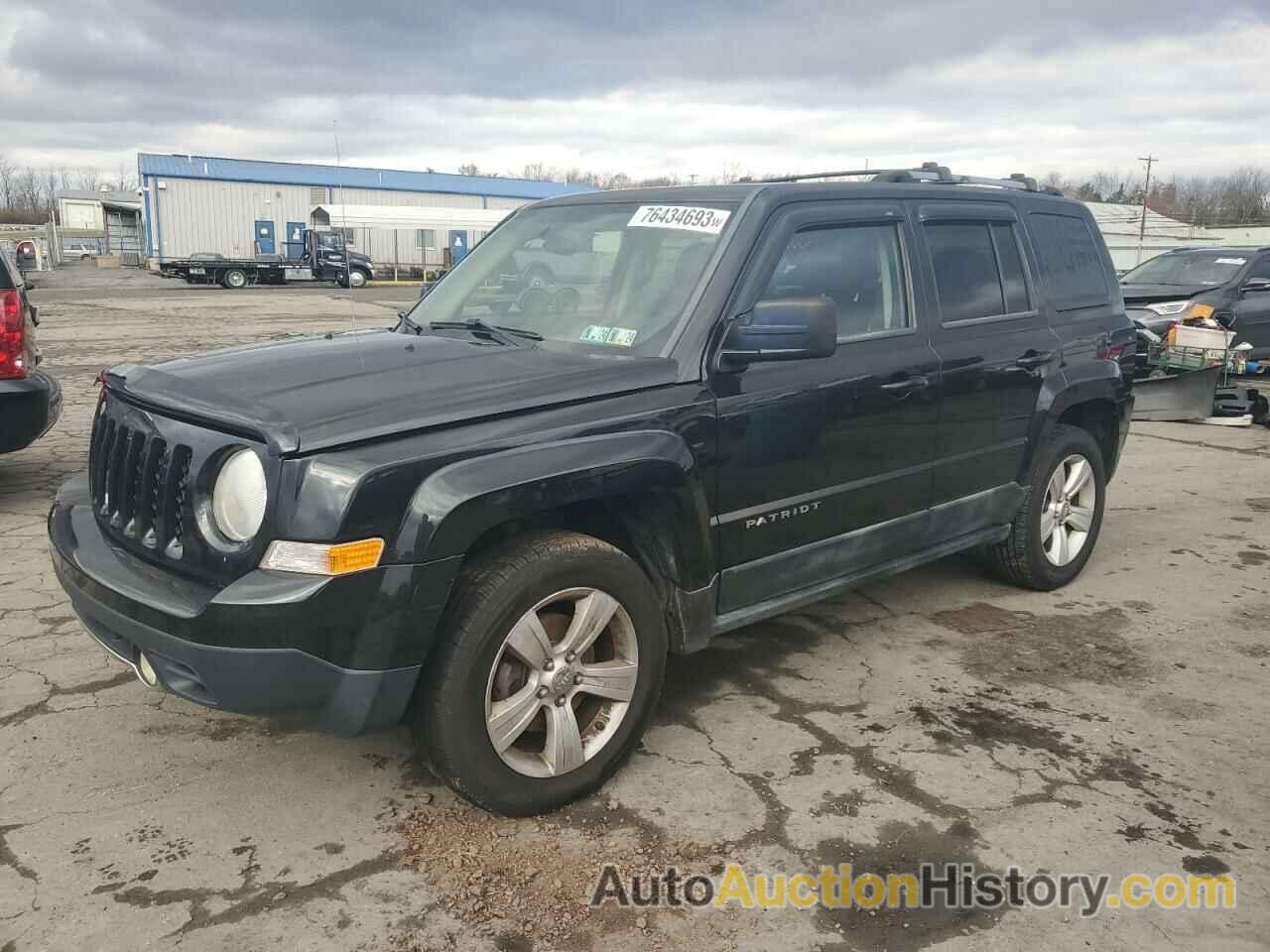 2011 JEEP PATRIOT LATITUDE, 1J4NF4GB8BD109041