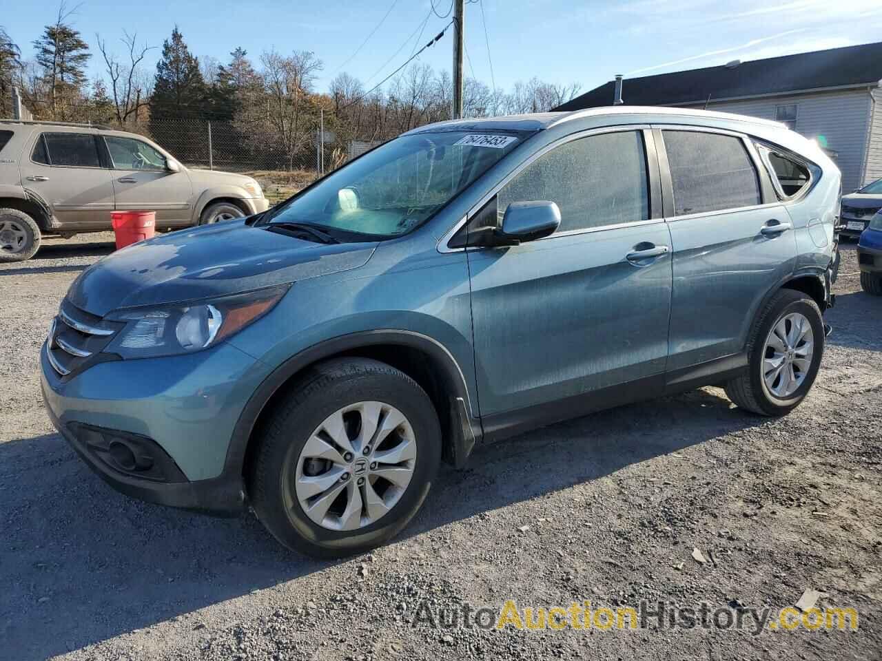 2013 HONDA CRV EXL, 5J6RM4H77DL035654