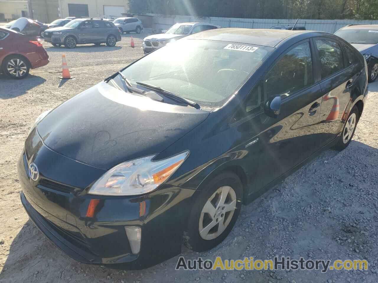 2014 TOYOTA PRIUS, JTDKN3DU5E0390528