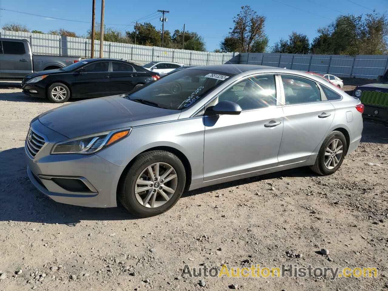 2016 HYUNDAI SONATA SE, 5NPE24AFXGH404947