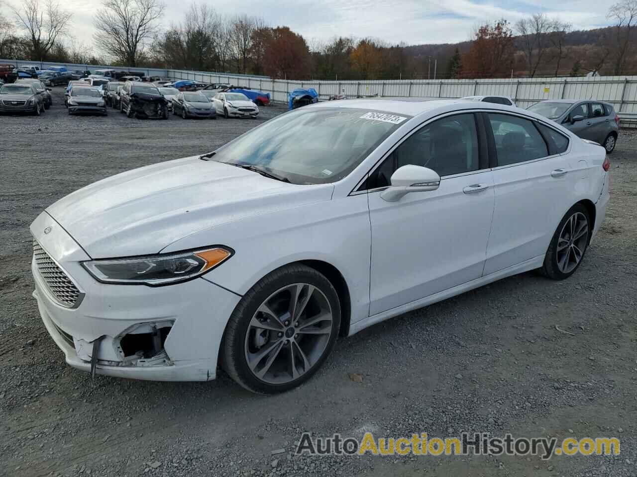 2020 FORD FUSION TITANIUM, 3FA6P0D97LR205940