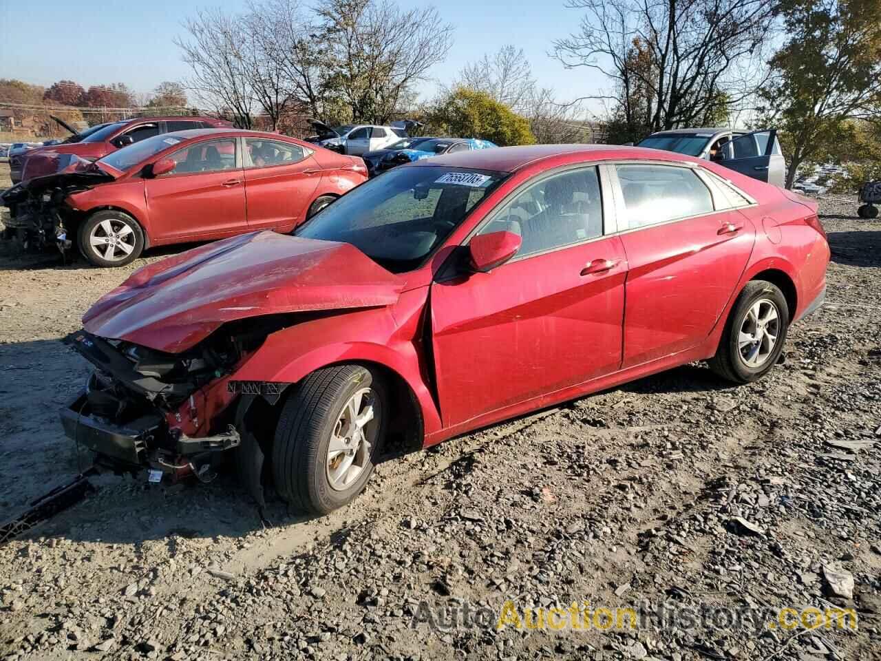 2021 HYUNDAI ELANTRA SE, 5NPLL4AGXMH023334