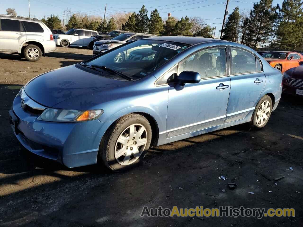 HONDA CIVIC LX, 2HGFA1F54BH506706