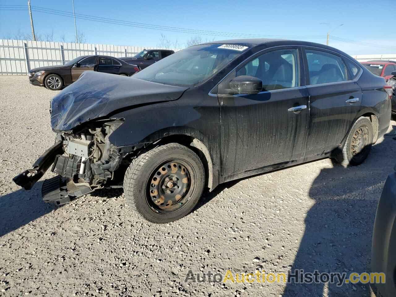 NISSAN SENTRA S, 3N1AB7AP4DL785413