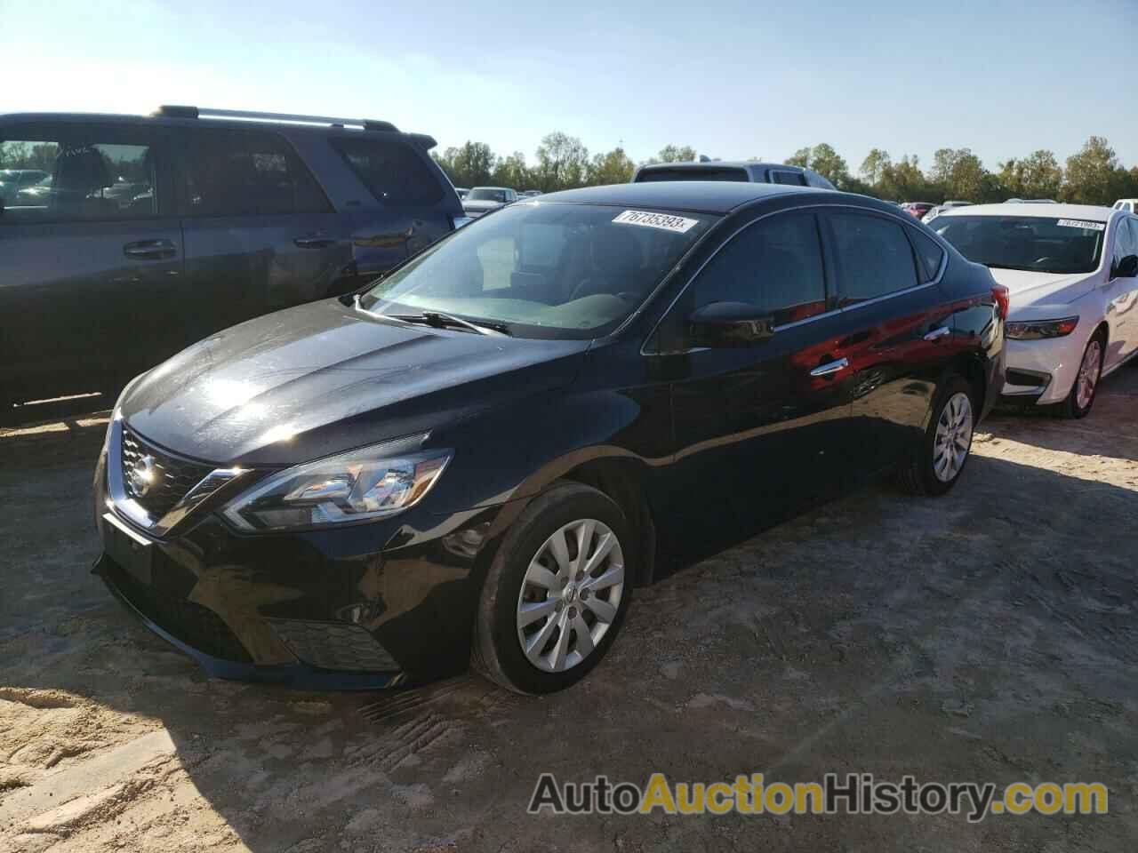 2016 NISSAN SENTRA S, 3N1AB7AP9GL639884