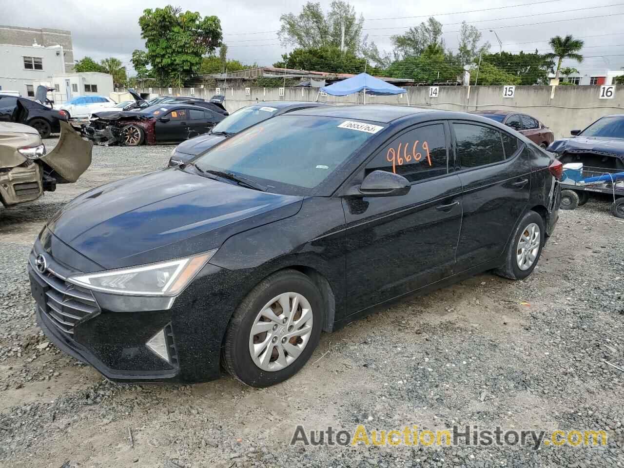 2019 HYUNDAI ELANTRA SE, 5NPD74LF6KH438404