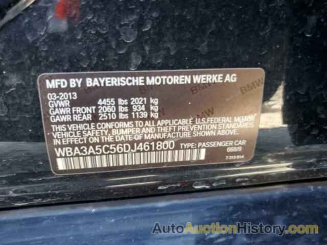 BMW 3 SERIES I, WBA3A5C56DJ461800