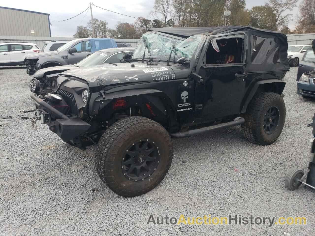 JEEP WRANGLER SPORT, 1C4AJWAG3CL255969