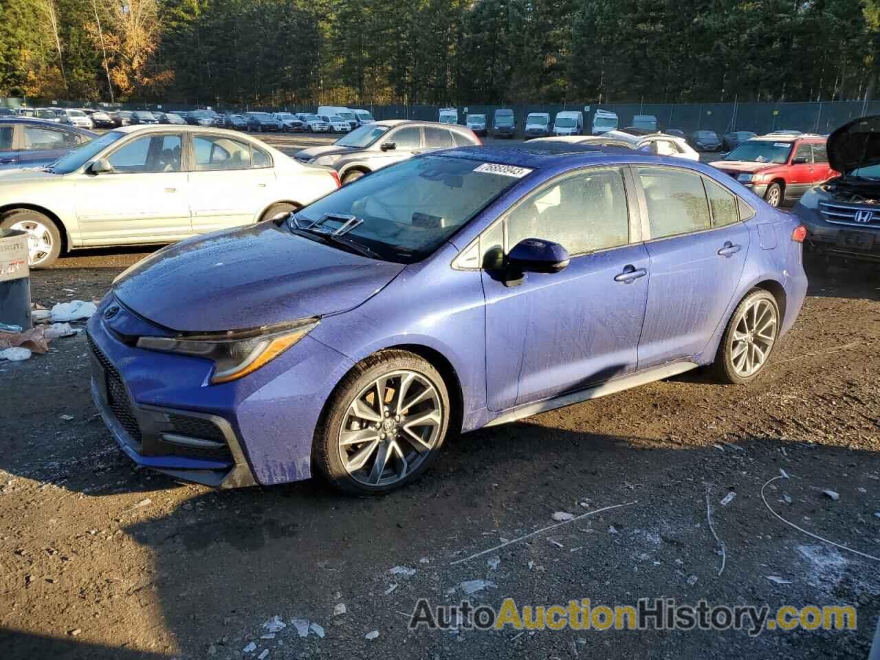 TOYOTA COROLLA XSE, JTDT4RCEXLJ049587