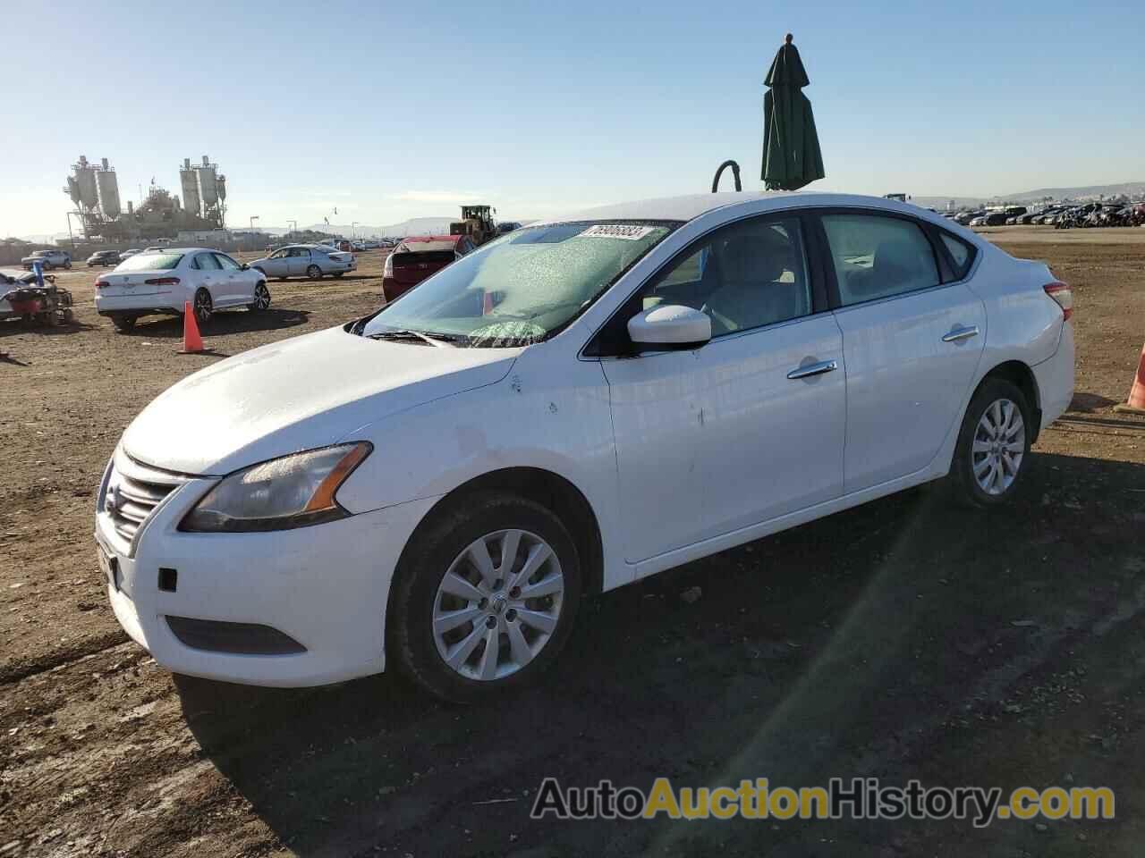 2014 NISSAN SENTRA S, 3N1AB7AP6EY290103