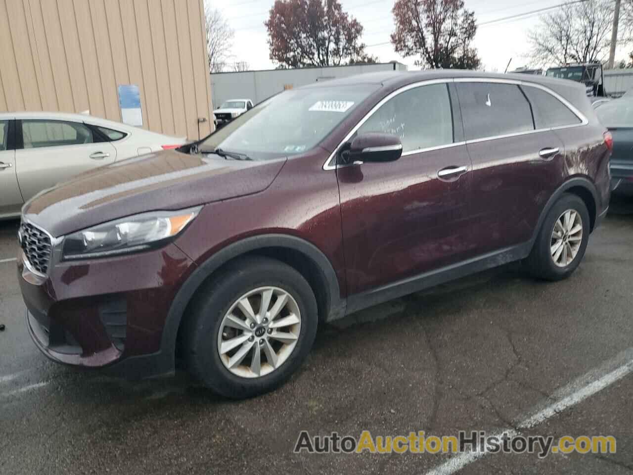 2019 KIA SORENTO L, 5XYPG4A37KG452857