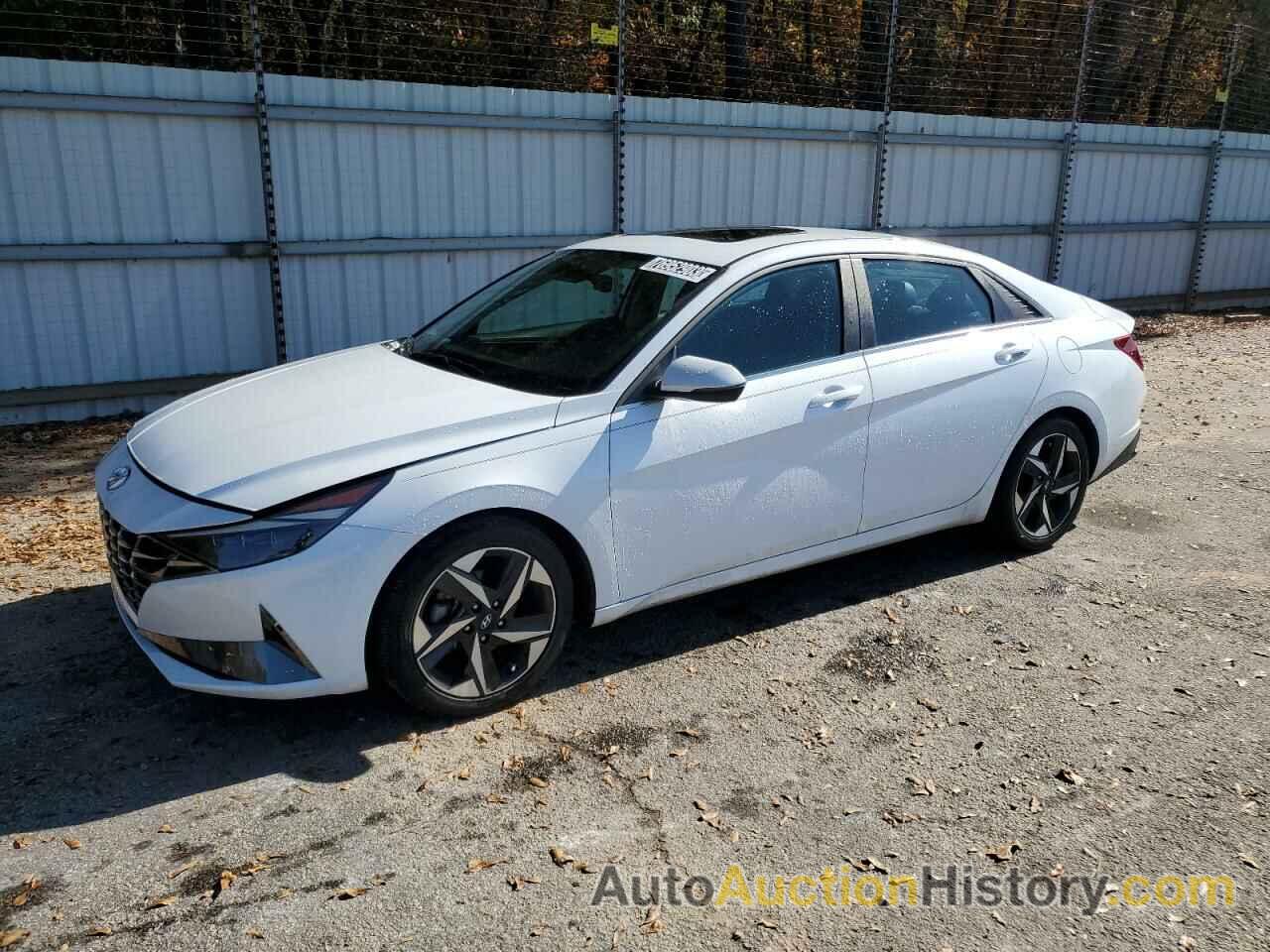 2021 HYUNDAI ELANTRA LIMITED, 5NPLP4AG9MH019702