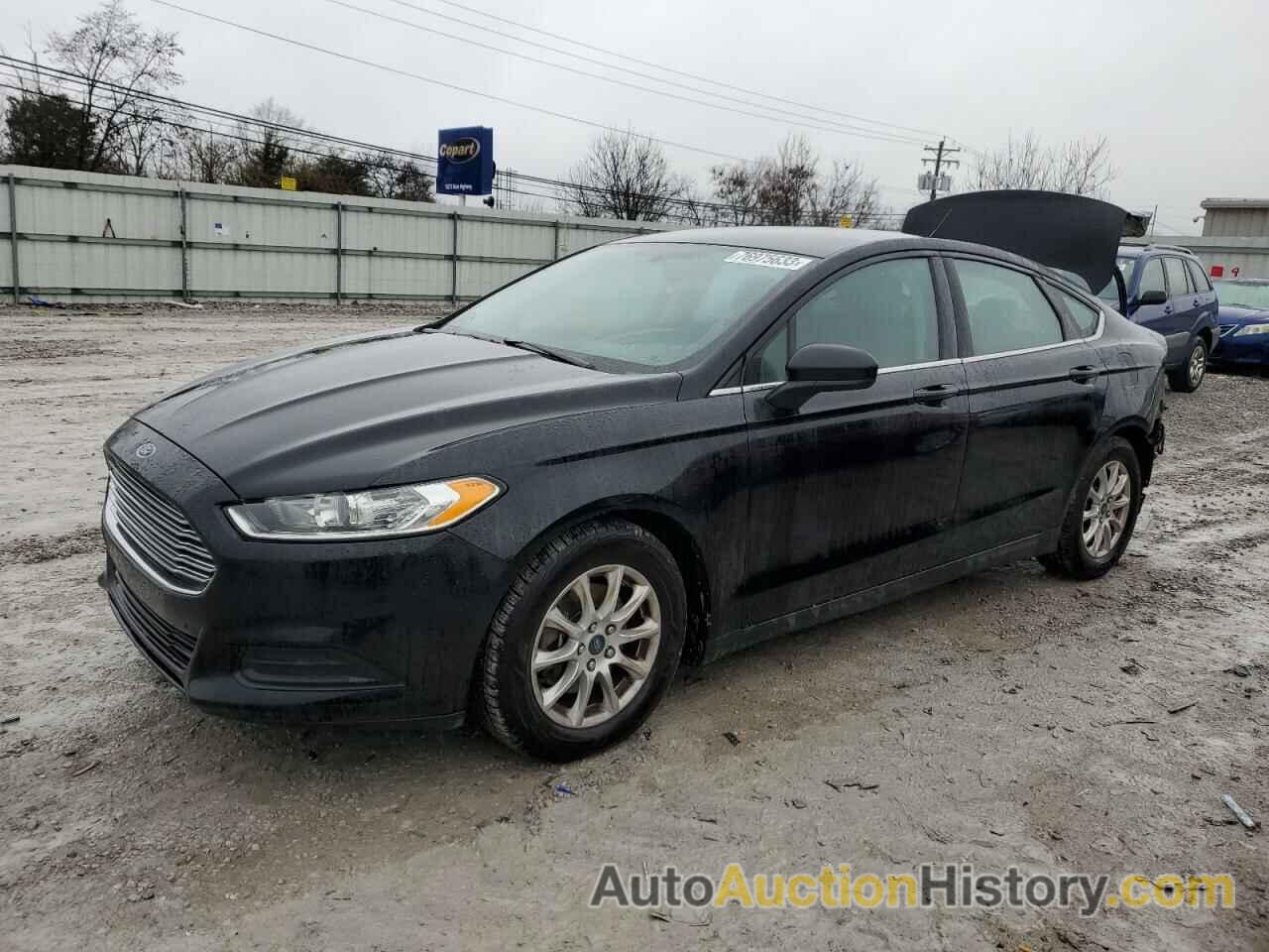 2016 FORD FUSION S, 1FA6P0G72G5126663