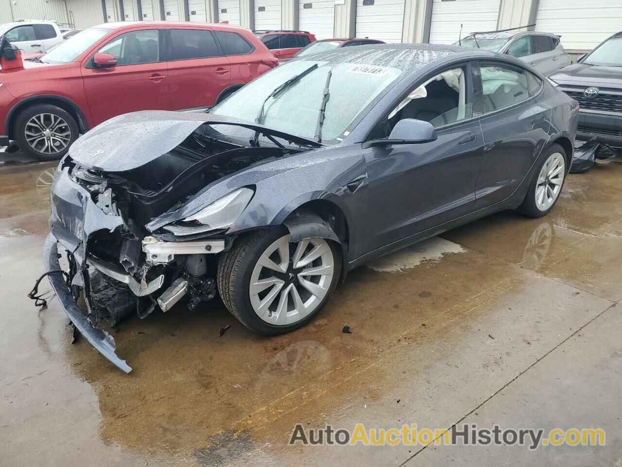 2022 TESLA MODEL 3, 5YJ3E1EA0NF370671