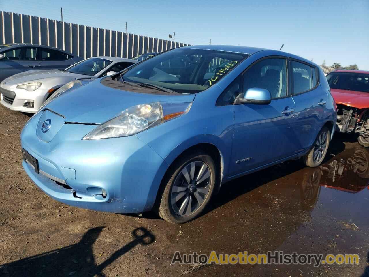 2013 NISSAN LEAF S, 1N4AZ0CP0DC406437