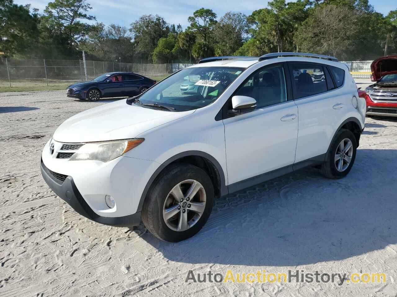 2015 TOYOTA RAV4 XLE, 2T3WFREV1FW189571