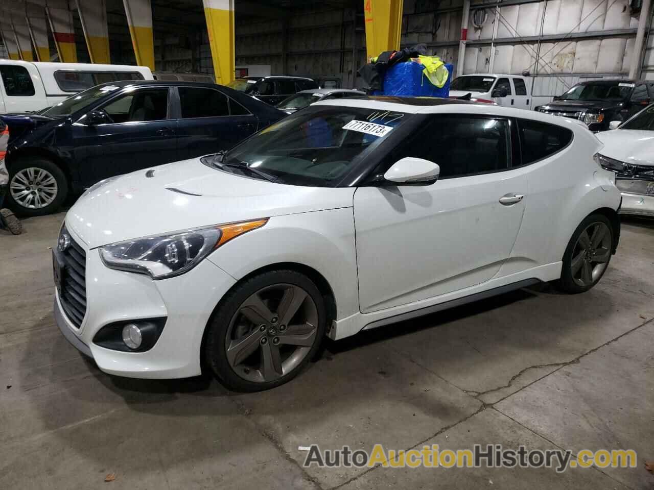 HYUNDAI VELOSTER TURBO, KMHTC6AE1EU189528