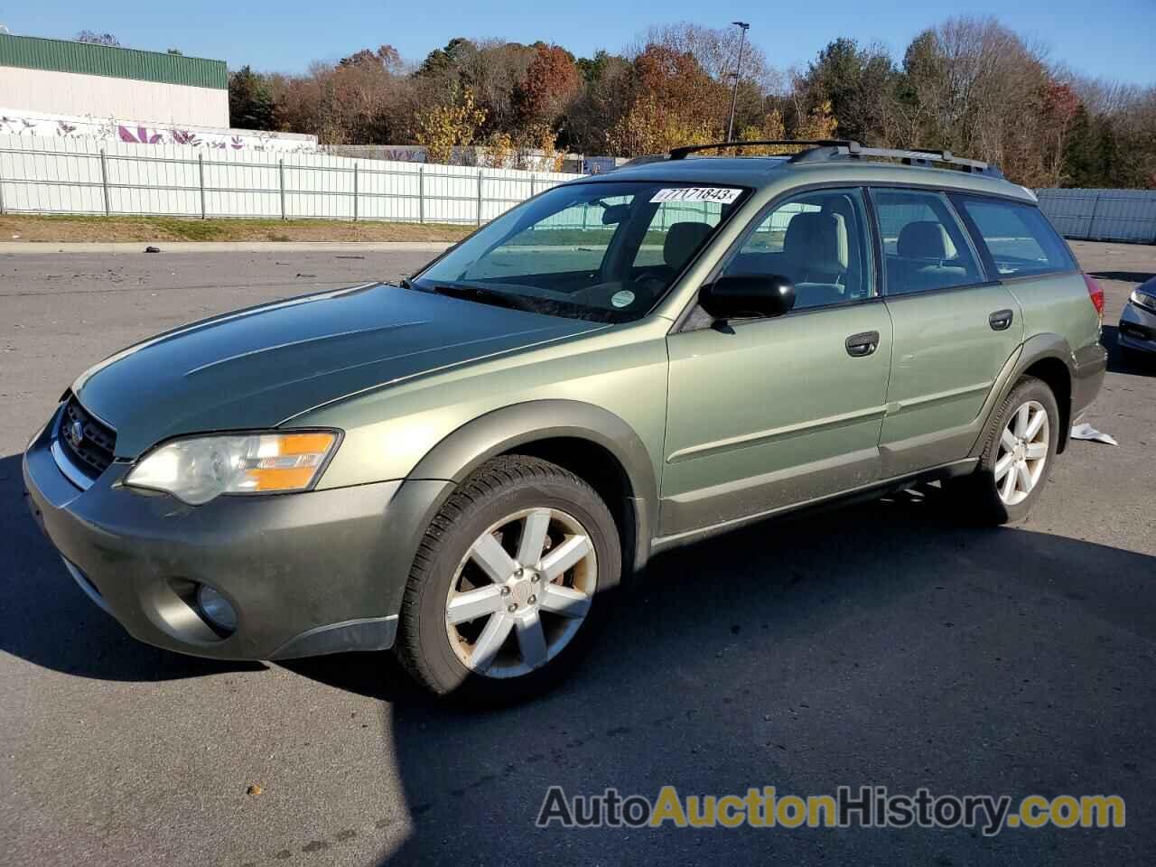 2007 SUBARU LEGACY OUTBACK 2.5I, 4S4BP61C277339615