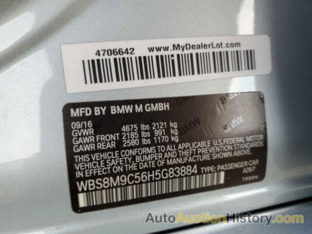 BMW M3, WBS8M9C56H5G83884