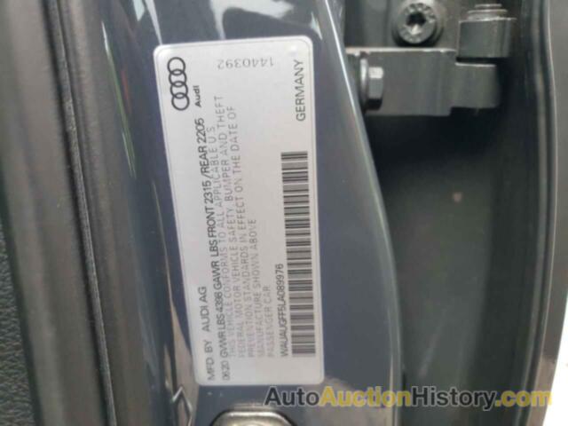 AUDI A3 PREMIUM, WAUAUGFF5LA089976