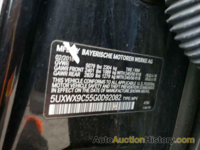 BMW X3 XDRIVE28I, 5UXWX9C55G0D92082