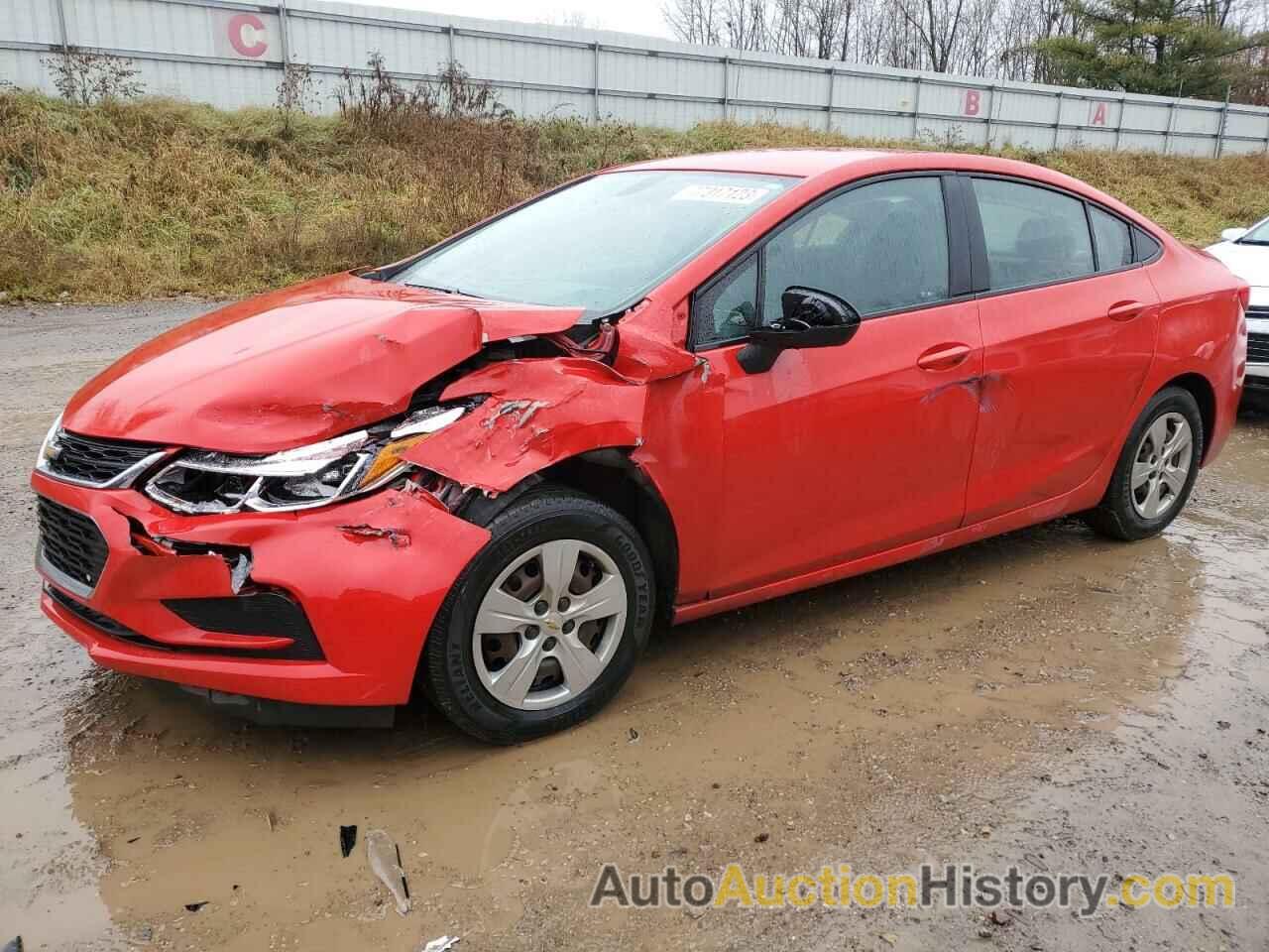 2016 CHEVROLET CRUZE LS, 1G1BC5SM9G7321574