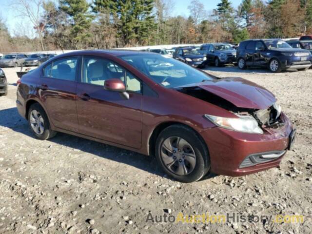 HONDA CIVIC LX, 2HGFB2F58DH591460