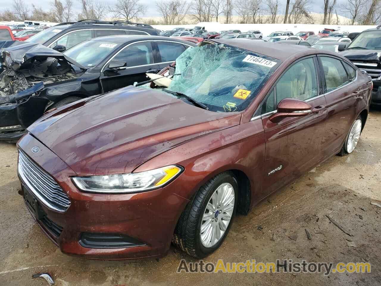 2015 FORD FUSION SE HYBRID, 3FA6P0LU2FR266350