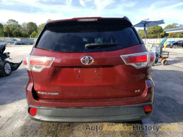 TOYOTA HIGHLANDER LE, 5TDZARFH9ES005871